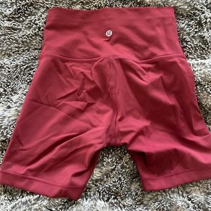 Lululemon wunder under shorts size 4